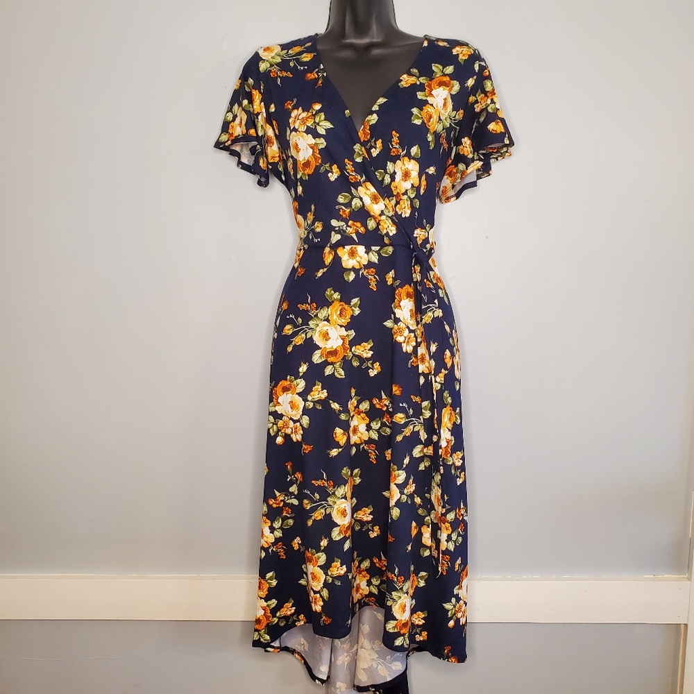 Fortune and Ivy Hi Lo Tie Dress